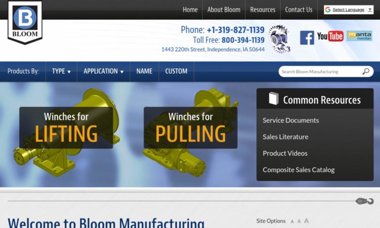 Bloom Manufacturing Incorporated
