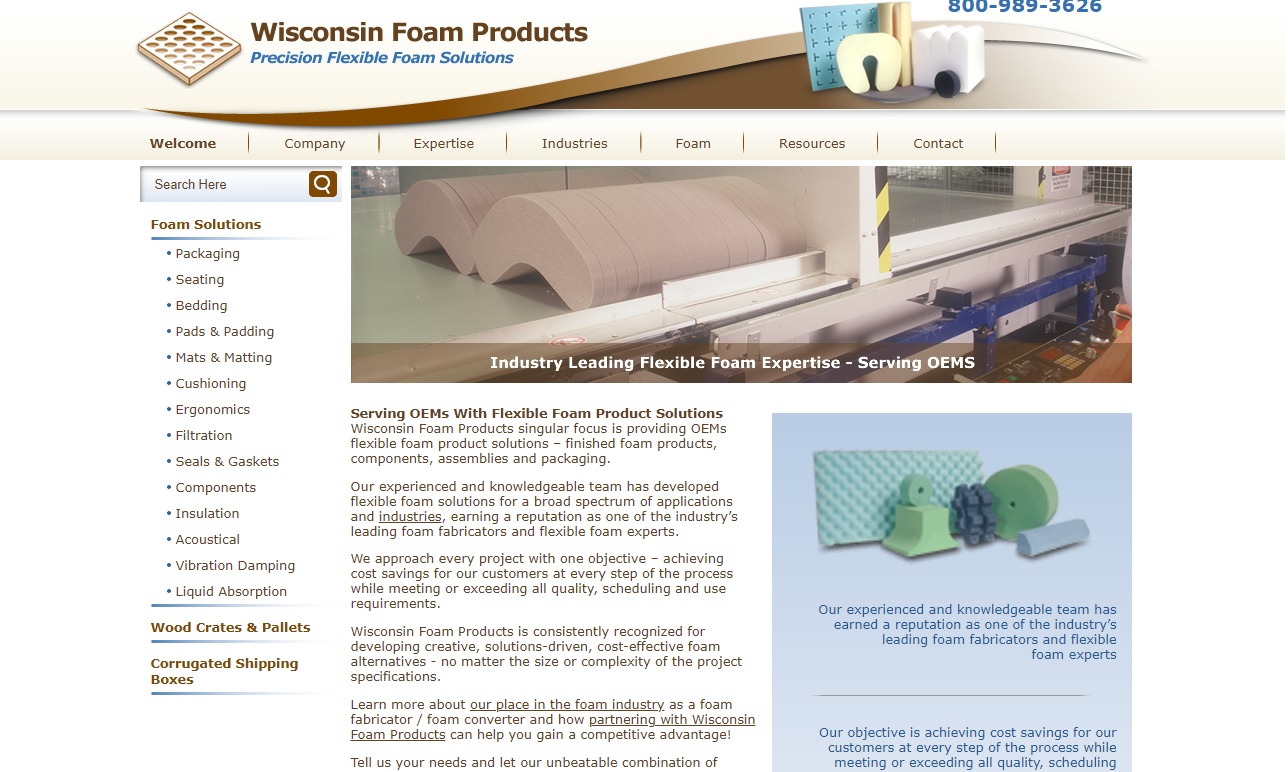 Wisconsin Foam Products, Inc